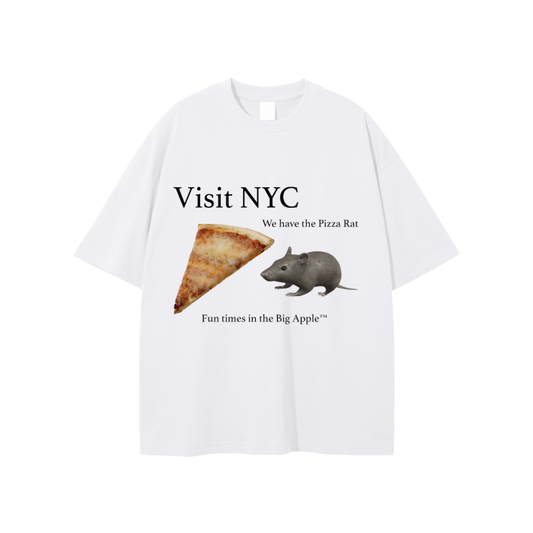 pizza rat tee WHITE