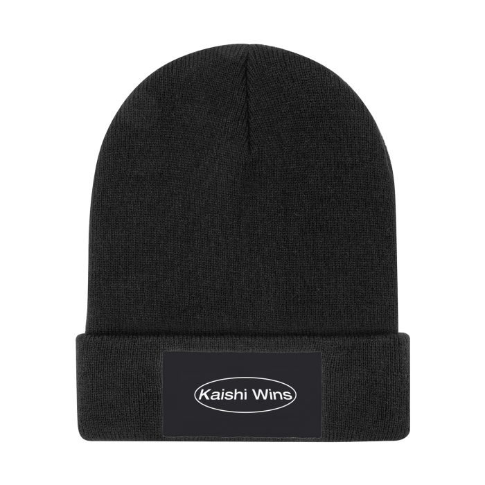 vintage beanie BLACK